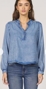 Dear John Chatra Top Denim