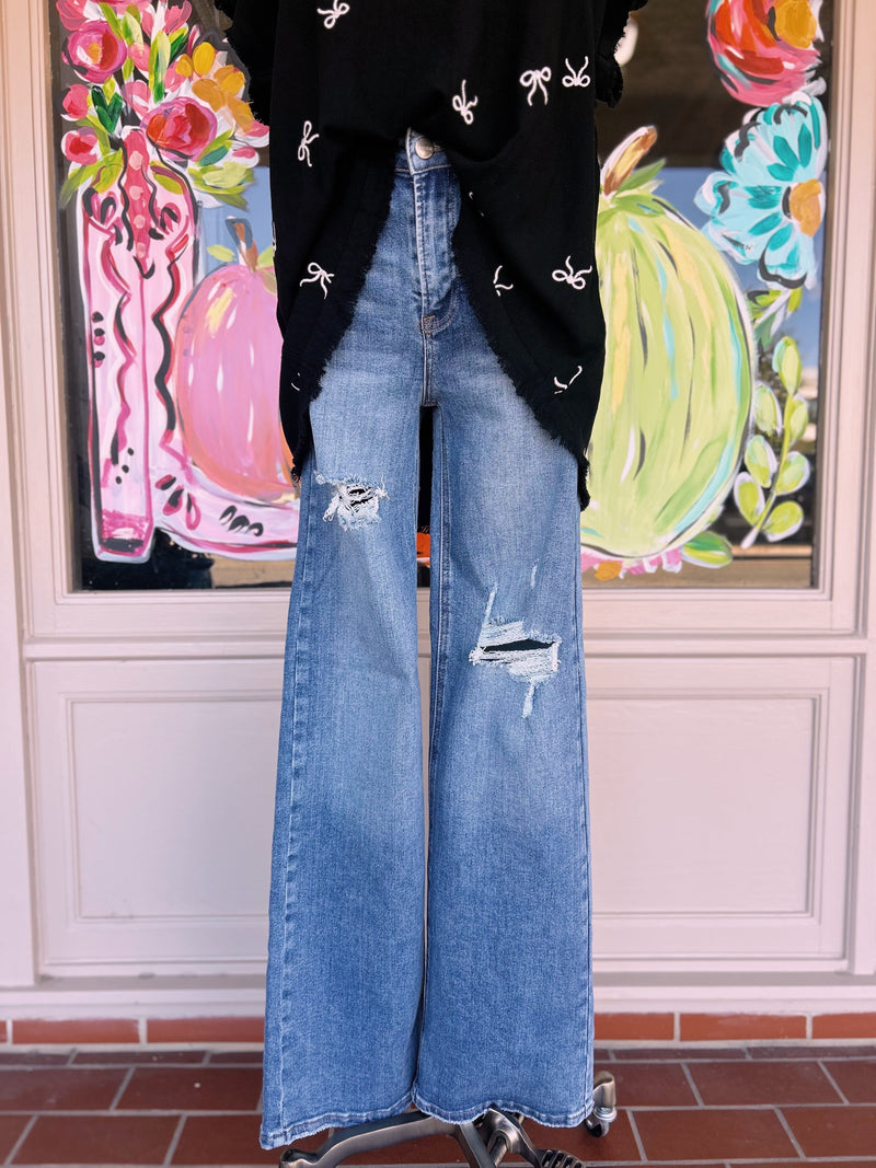 Rebel Wide Leg Jeans