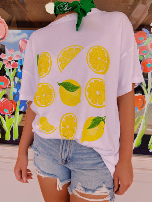 Lemon Wedge Short Dress