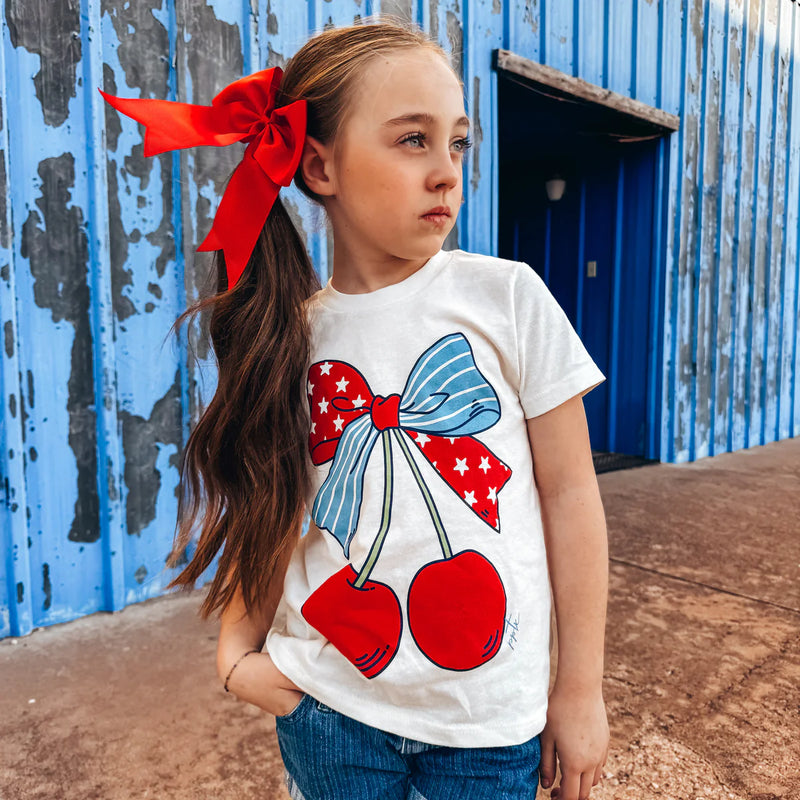 America Cherry Youth Tee