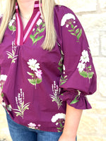 Plum Mix Top