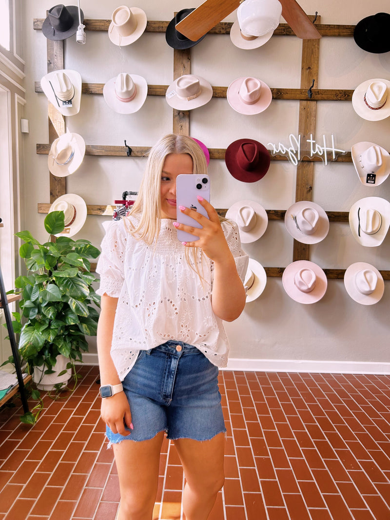 Hannah High Rise Shorts