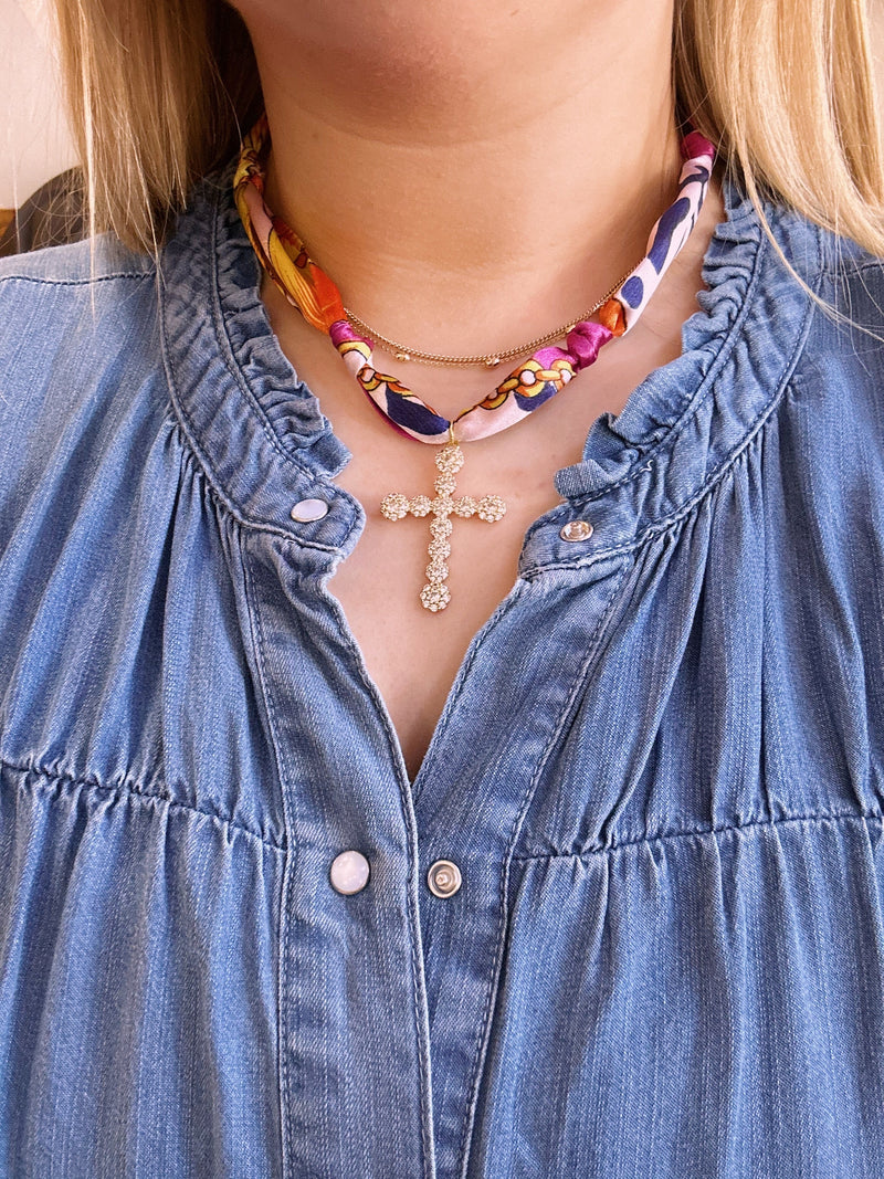 Scarf Charm Necklaces