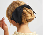 Kitsch Recycled Fabric Bow Hair Clip