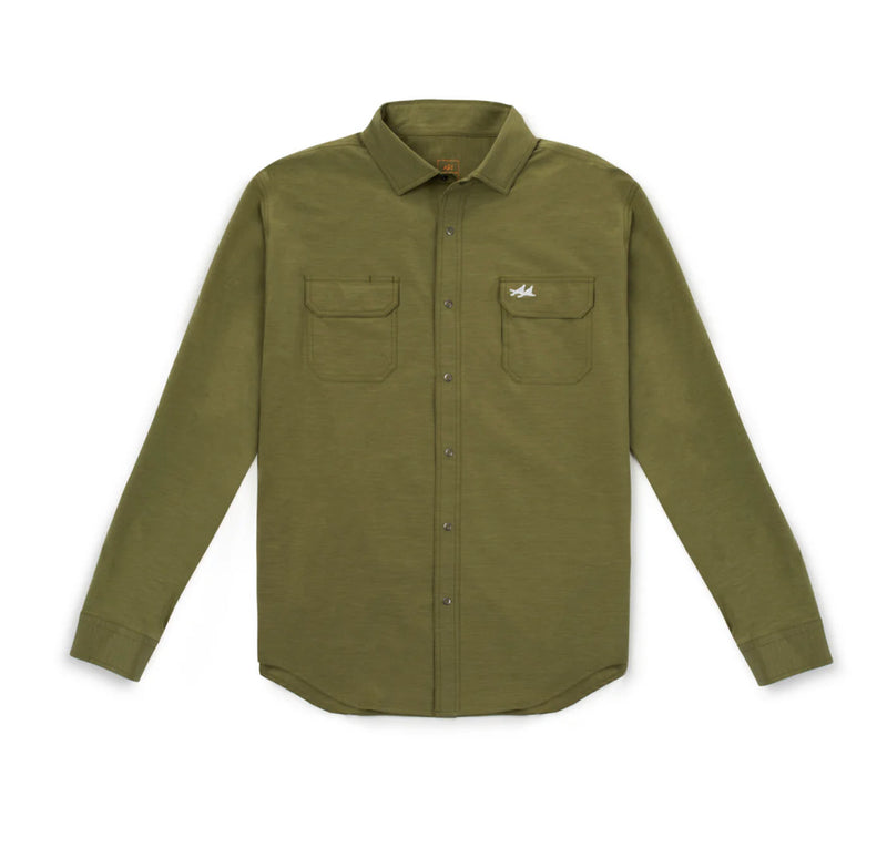 Ultimate Outdoor Blend Long Sleeve- Olive Green