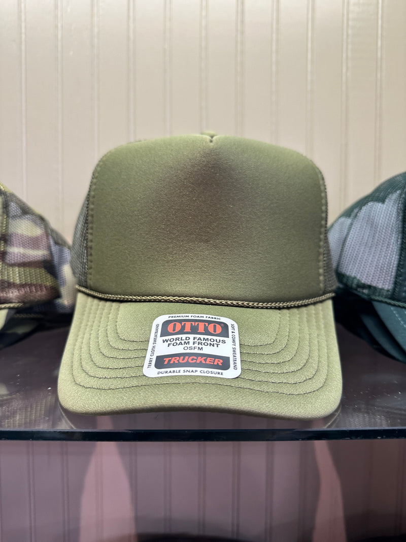 Blank Trucker Hats