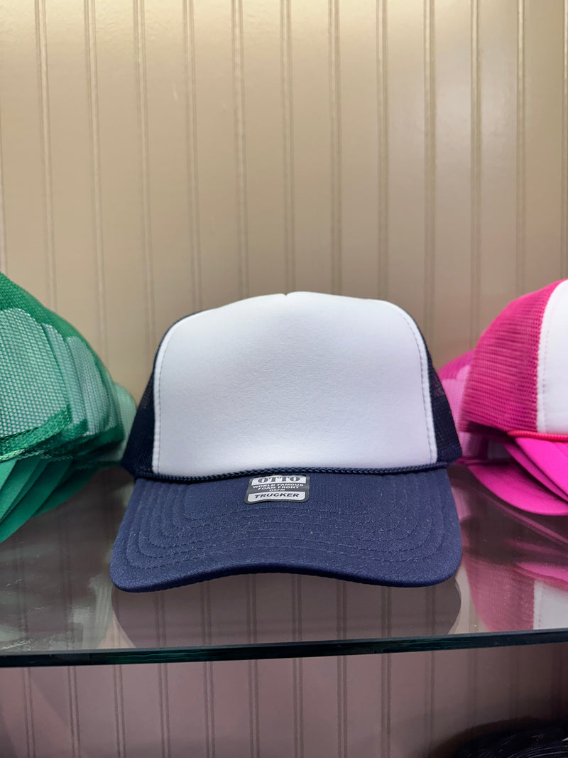 Blank Trucker Hats