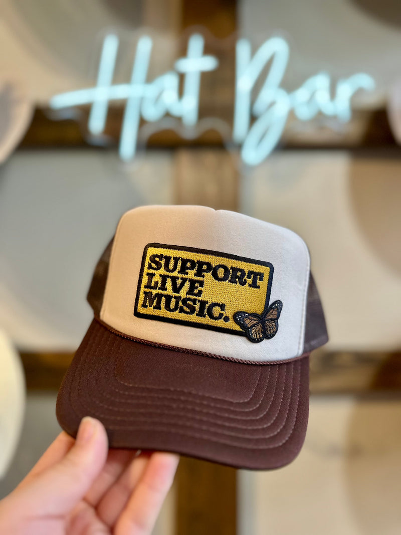 Support Live Music Hat