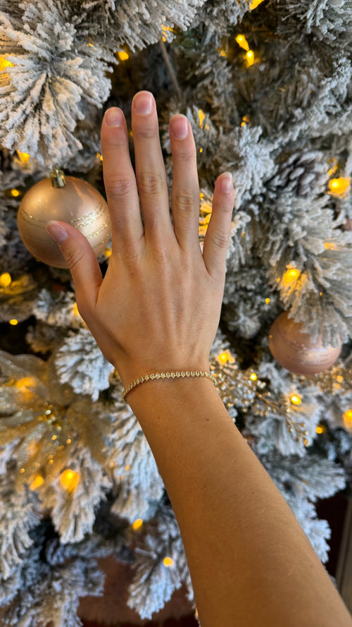 Pave Marquise Bracelet