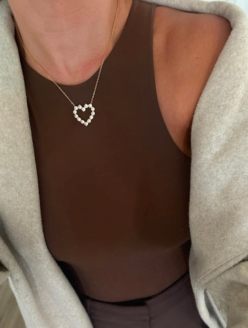 Diamond Heart Necklace