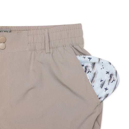 Burlebo Everyday Shorts Khaki