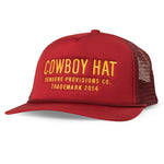 Cowboy Hat - Burgundy