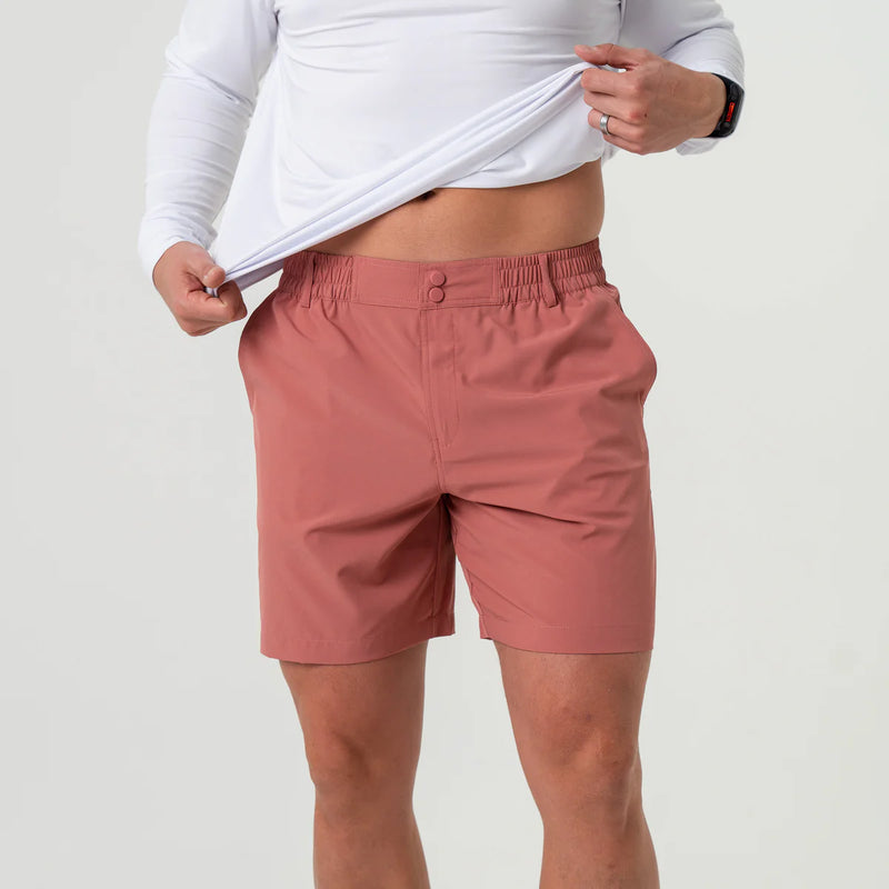 Burlebo Every Day Shorts Red Clay