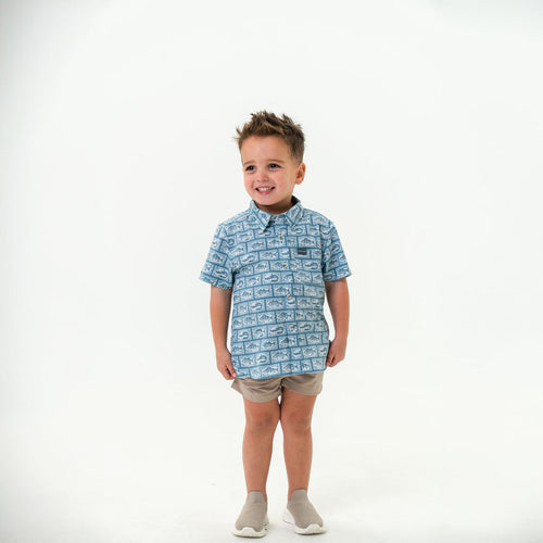 Burlebo Youth Performance Anglers Shirt