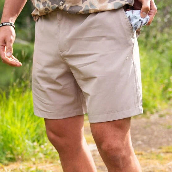 Burlebo Everyday Shorts Khaki