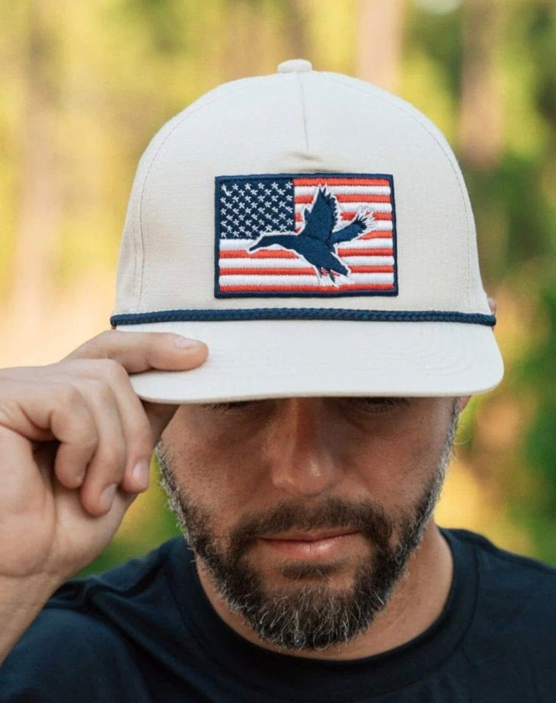 American Flag Duck Hat