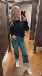 Risen Josie Cuffed Jeans