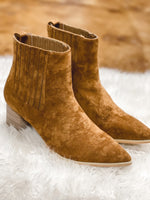 Yitty Tan Suede Bootie