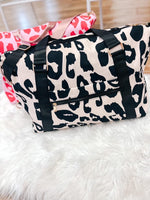Leopard Duffle Bags