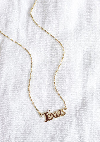 Texas State of Mind Necklace